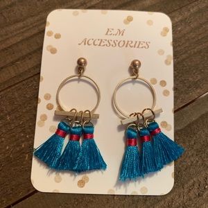 Blue Tassels